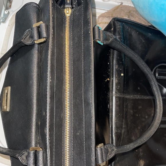 Kate Spade New York Black Leather Suede Trim Purse NWOT - Picture 10 of 10